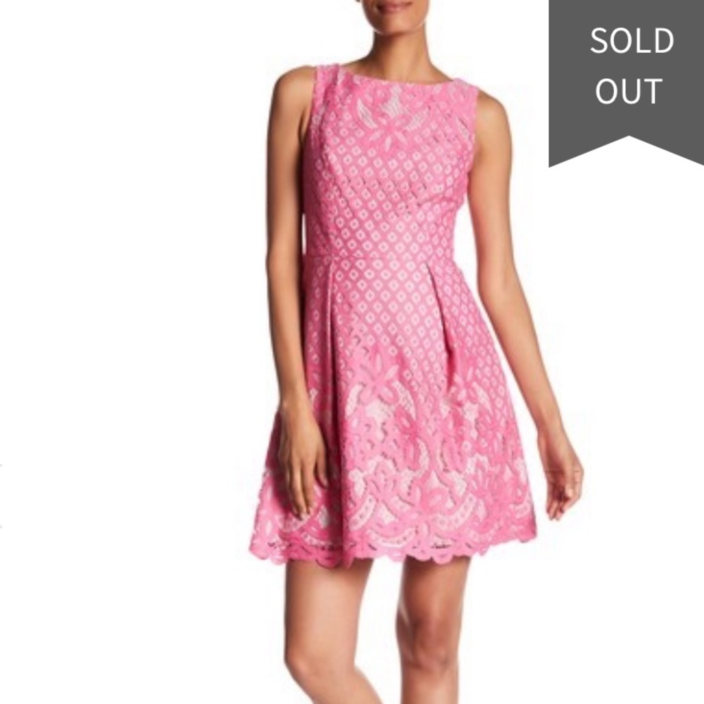 Adrianna Papell Lace Dress